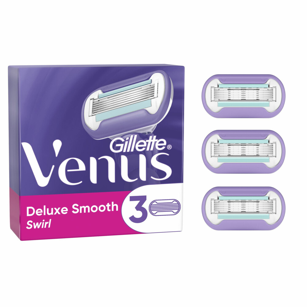 Gillette Venus Scheermesjes Deluxe Smooth Swirl 3 stuks