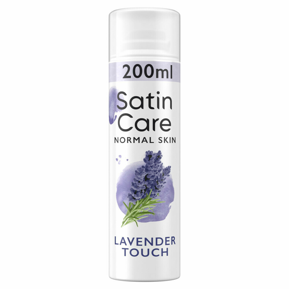 Gillette Scheergel Satin Care Lavender Touch 200 ml