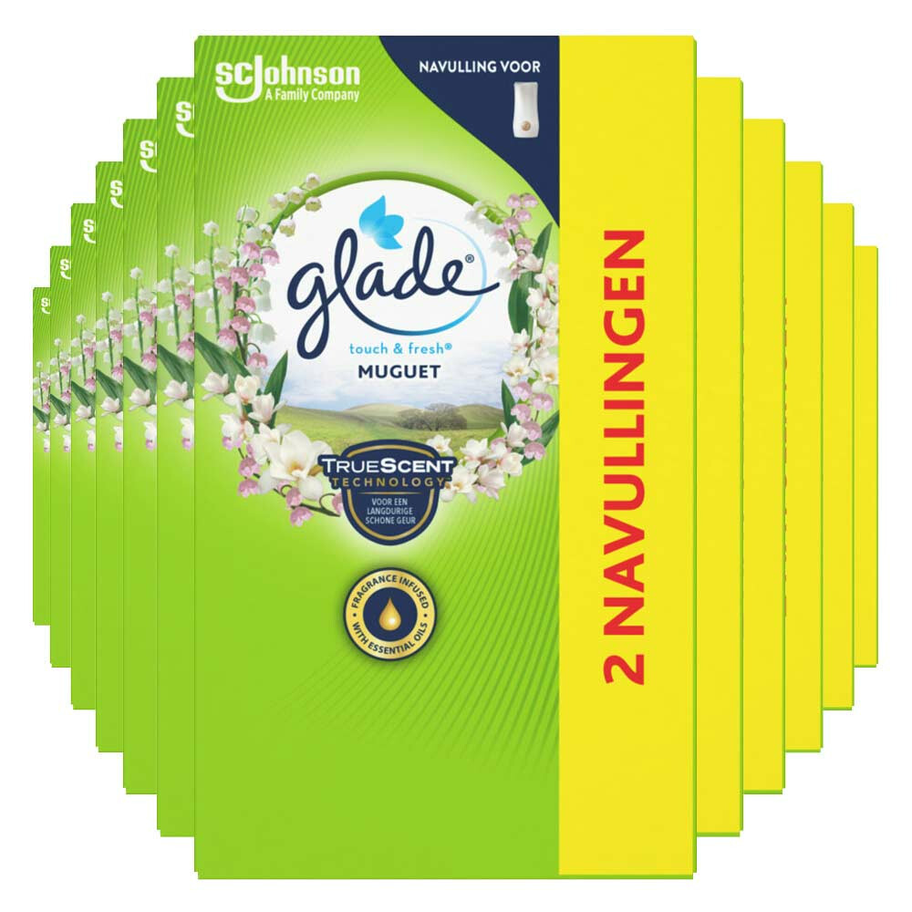 12x Glade Touch&Fresh Muguet 10 ml