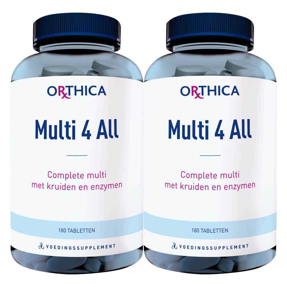 2x Orthica Multi 4 All 180 tabletten