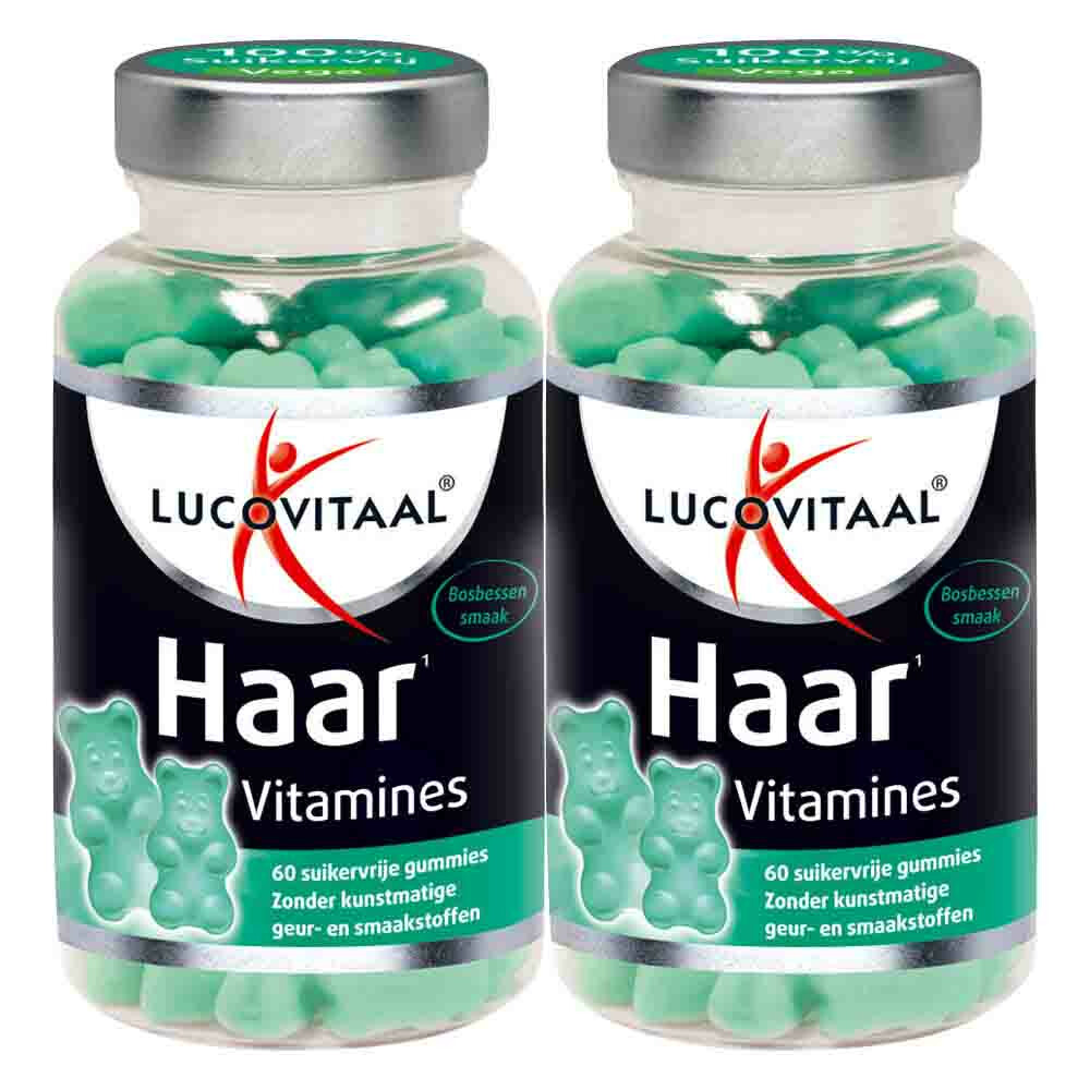 2x Lucovitaal Gummies Vitamine Haar 60 Gummies