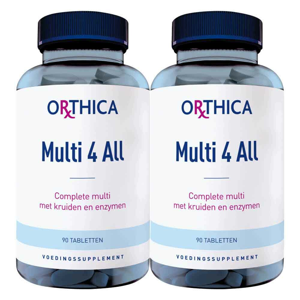 2x Orthica Multi 4 All 90 tabletten