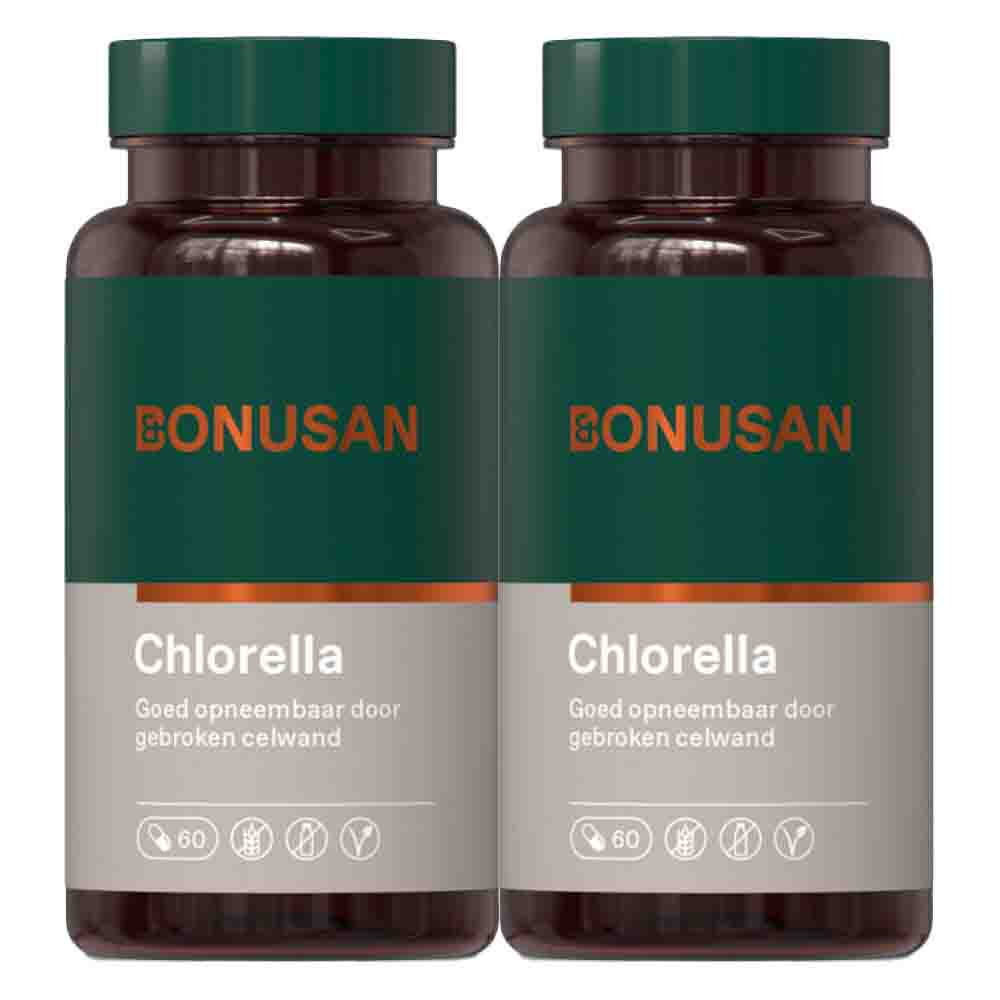 Gratis Verzending: 2x Bonusan Chlorella 60 capsules