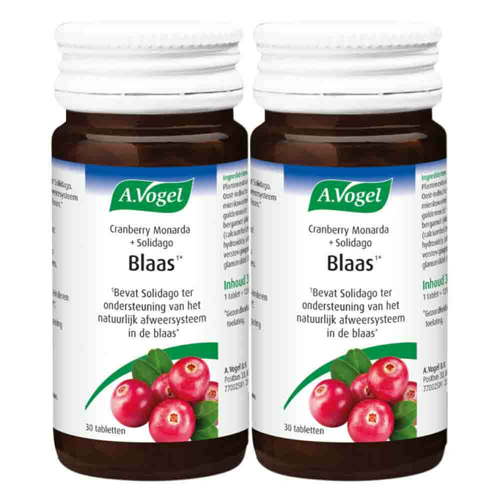 Gratis Verzending: 2x A.Vogel Cranberry Monarda 30 tabletten