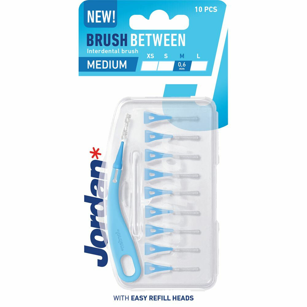 Jordan Interdentaal Brush M 0,6 mm 10 stuks