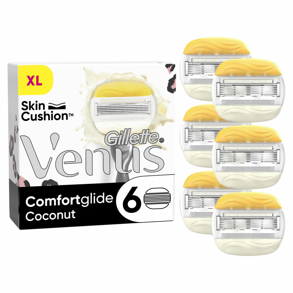 Gillette Venus Scheermesjes Venus ComfortGlide Coconut Leopard 6 stuks