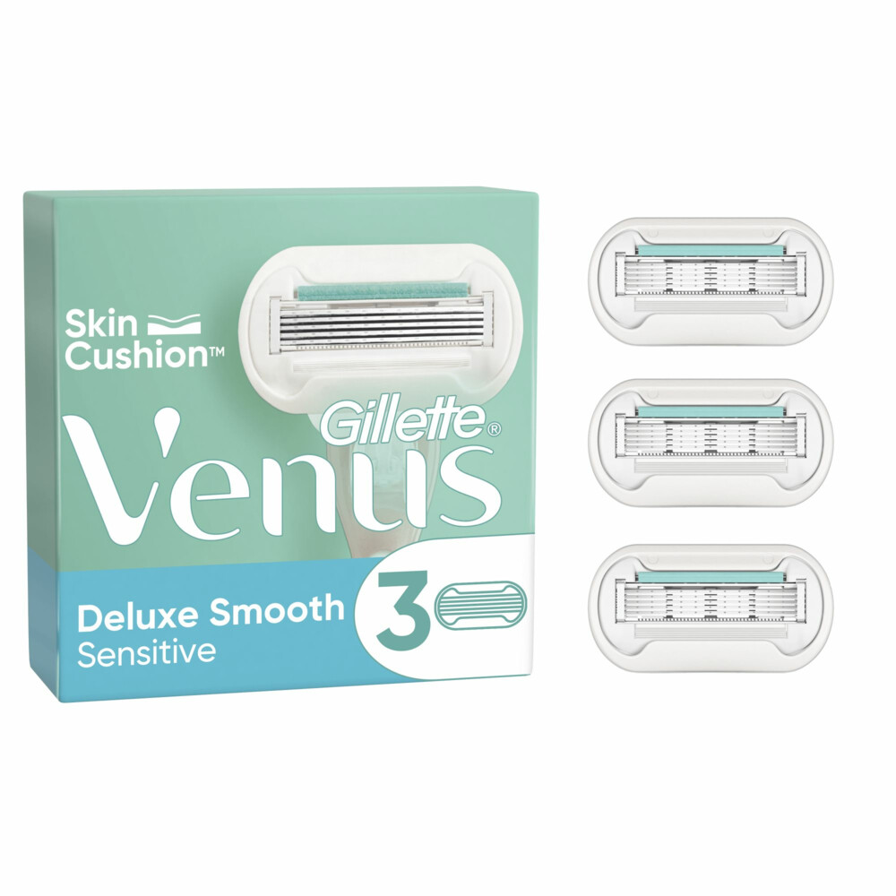 Gillette Venus Scheermesjes Deluxe Smooth Sensitive 3 stuks aanbieding