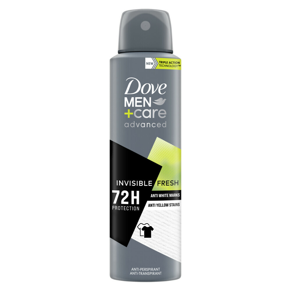 Dove Deodorant Men+ Care Invisible Fresh 150 ml
