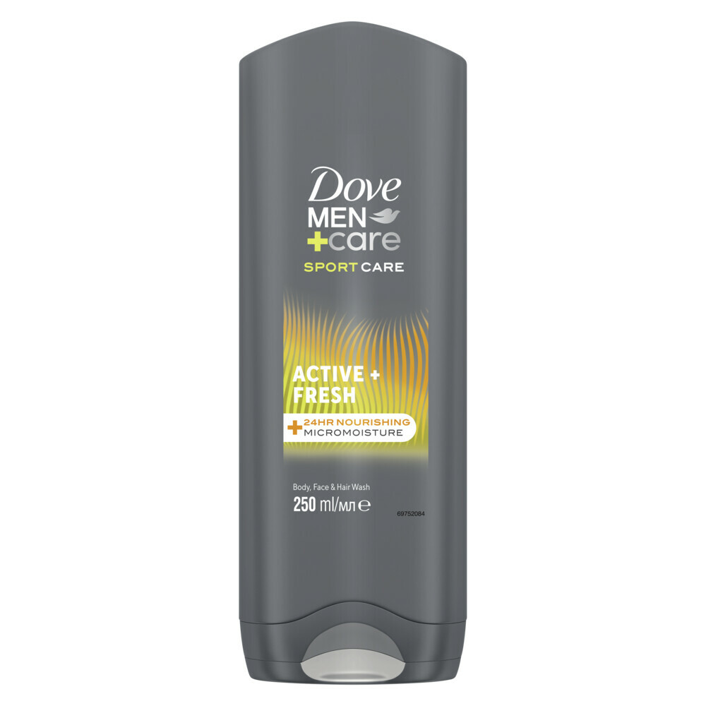 Dove Douchegel Men+ Care Active Fresh 250 ml