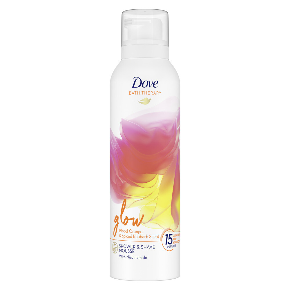 Dove Bath Therapy Glow Douche-&Scheerschuim 200 ml