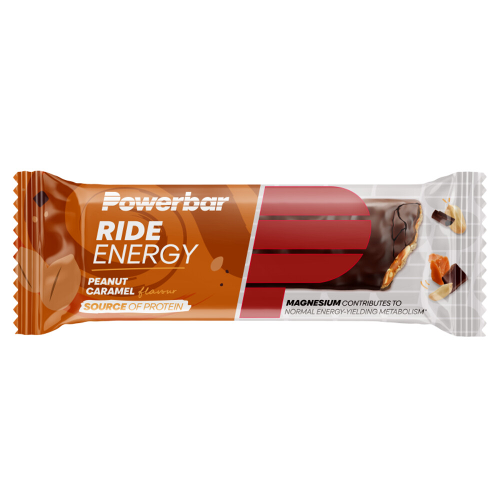 12x PowerBar Ride Energy Bar Peanut-Caramel 55 gr