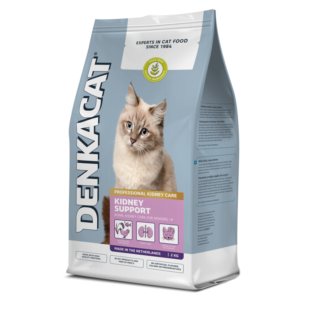 Denkacat Kidney Support Kattenvoer 1,25 kg