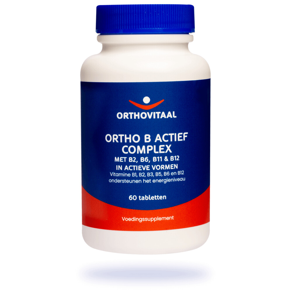 Orthovitaal Ortho Vitamine B Complex Actief 60 Tabletten | Plein.nl