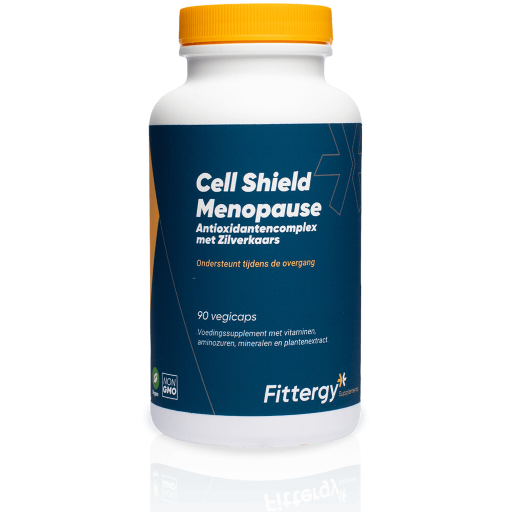 Fittergy Supplements Cell Shield Menopause Antioxidantencomplex Met Zilverkaars 90 capsules