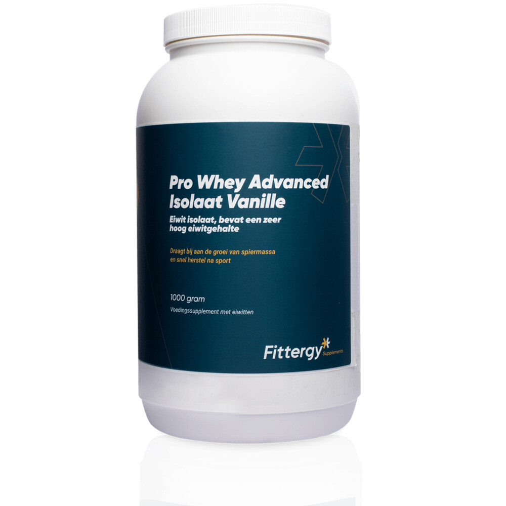 Fittergy Pro Whey Advanced Isolate Vanille (1000g)