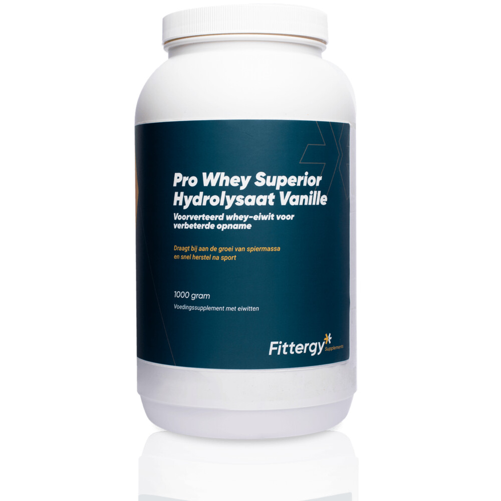 Fittergy Pro Whey Superior Hydrolysate Vanille (1000g)
