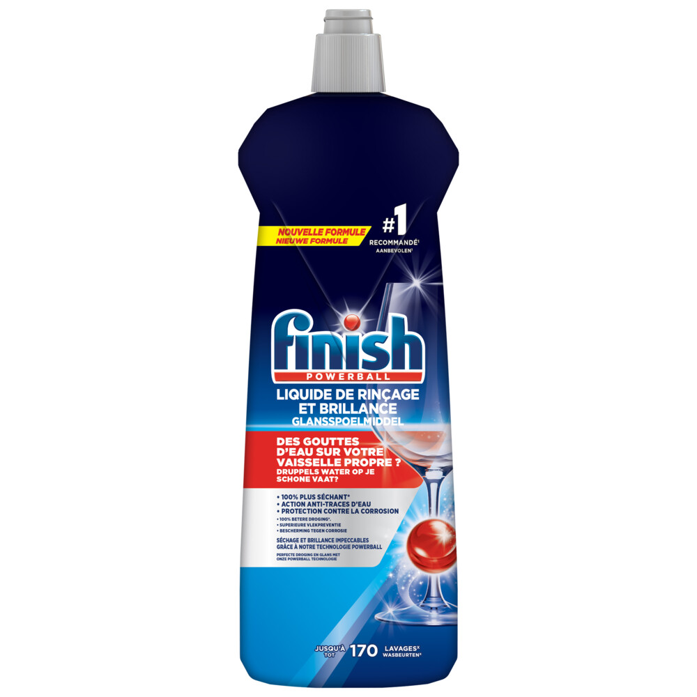 12x Finish Glansspoelmiddel Regular Dry Jet 800 ml