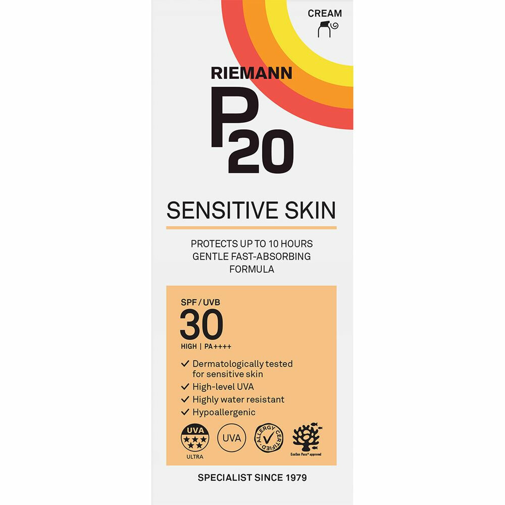 1+1 gratis: P20 Sensitive SPF30 Lotion 200 ml