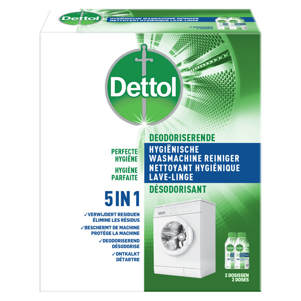 Dettol Wasmachine Reiniger Duo 500 ml