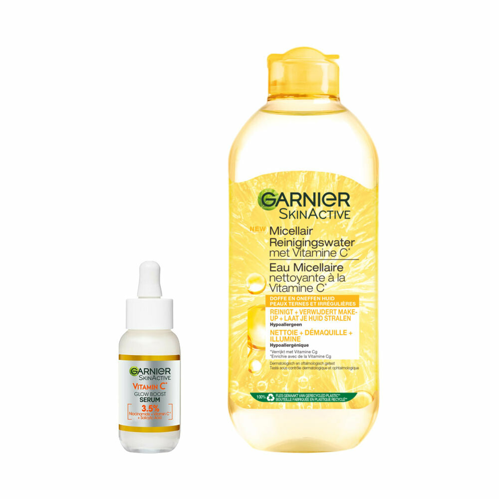 Garnier Vitamine C Serum&Micellair Water Pakket