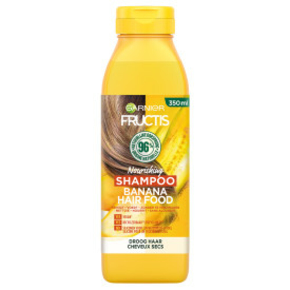 6x Garnier Fructis Hair Food Banaan Shampoo 350 ml