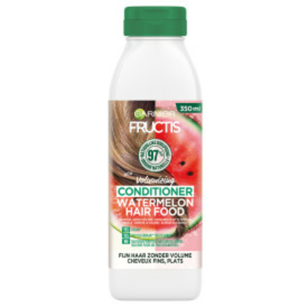 6x Garnier Fructis Hair Food Watermeloen Conditioner 350 ml
