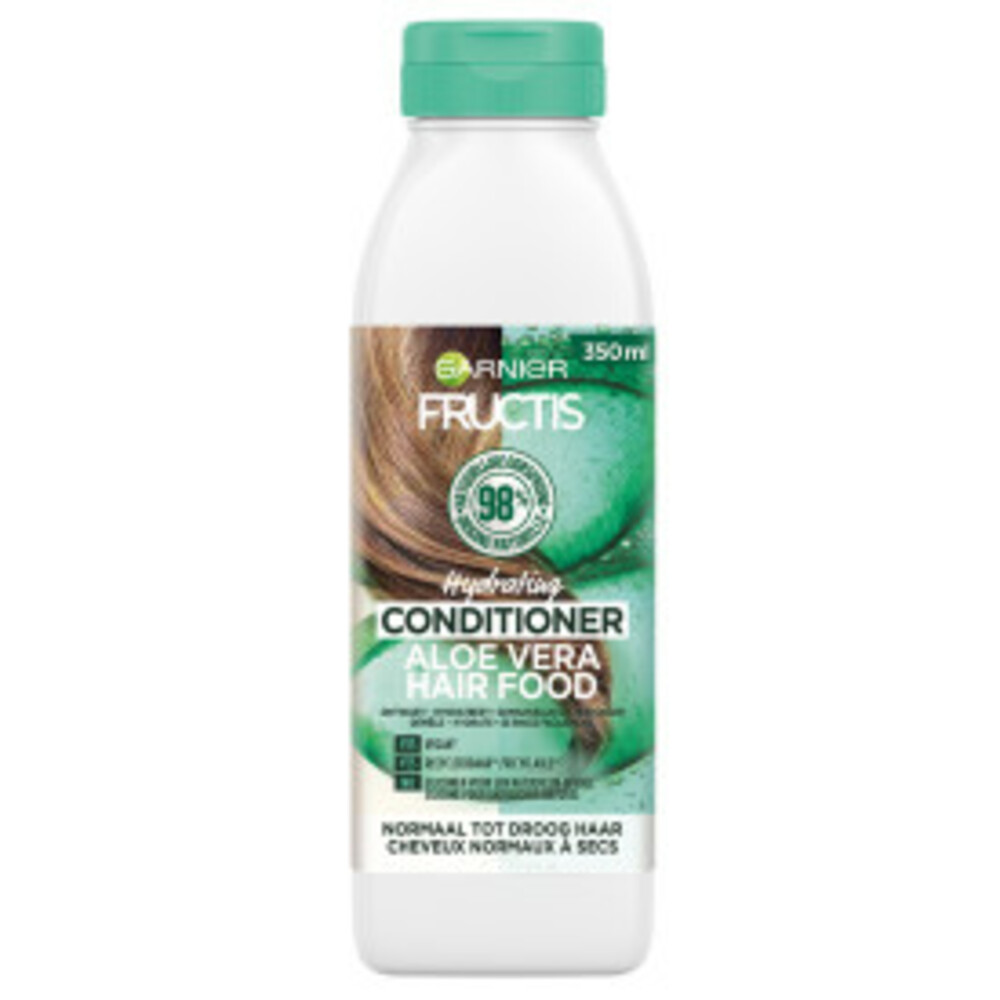 6x Garnier Fructis Hair Food Aloë Vera Conditioner 350 ml