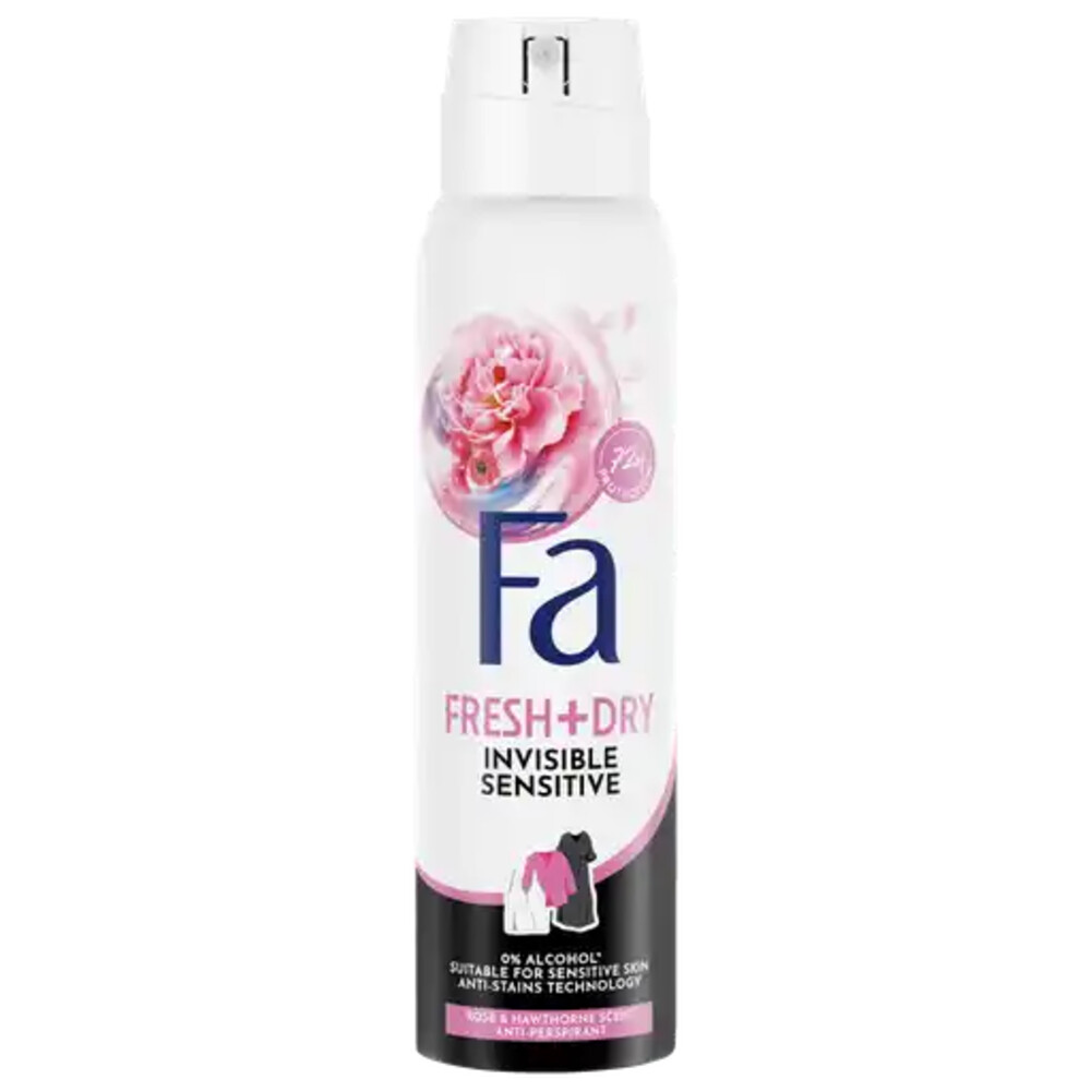 Fa Deodorant Spray Invisible Sensitive 150 ml