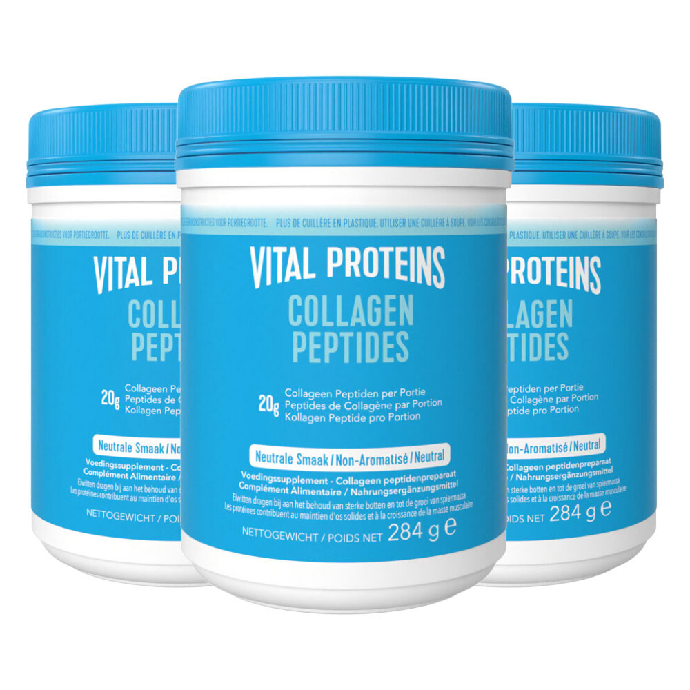 3x Vital Proteins Collageen Peptiden 284 gr
