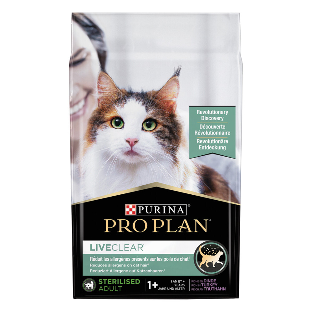 Pro Plan Cat Liveclear Sterilised Adult Kalkoen Kattenvoer 7 kg