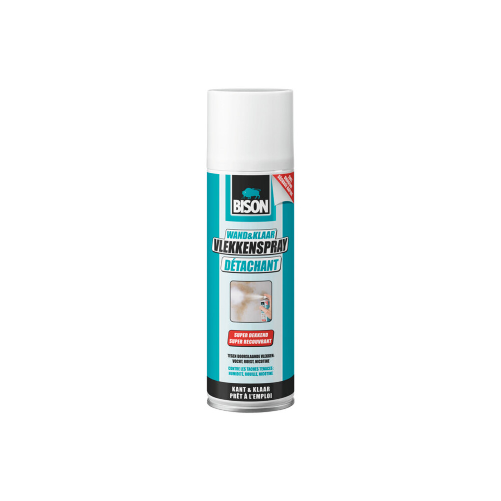 6x Bison Wand&Klaar Vlekkenspray Spuitbus 300 ml