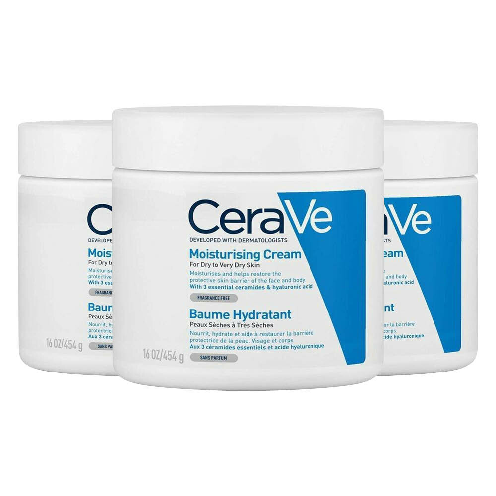 3x CeraVe Hydraterende Crème 454 gr