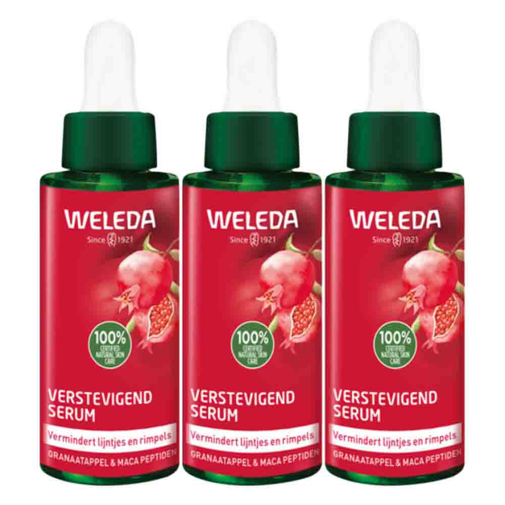 3x WELEDA Granaatappel & Maca Verstevigend Serum 30 ml
