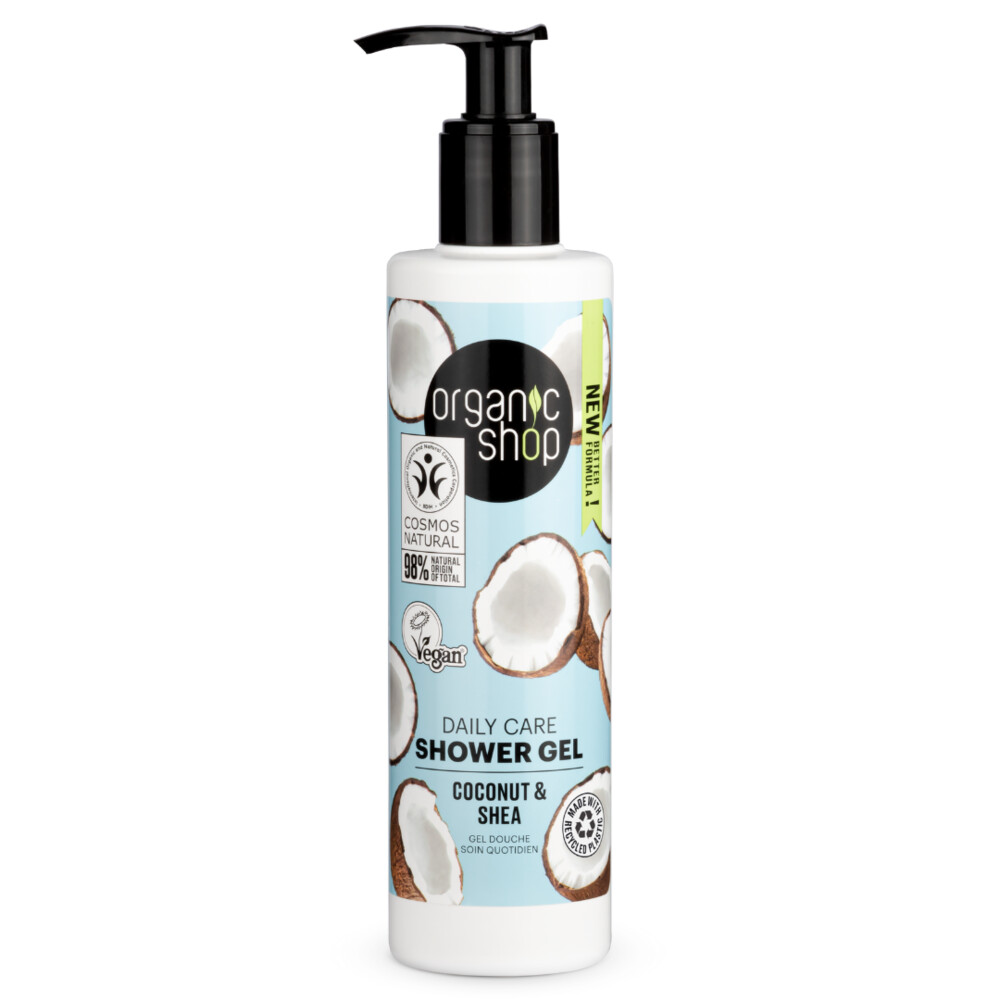 Organic Shop Daily Care Coconut and Shea Shower Gel 280 ml