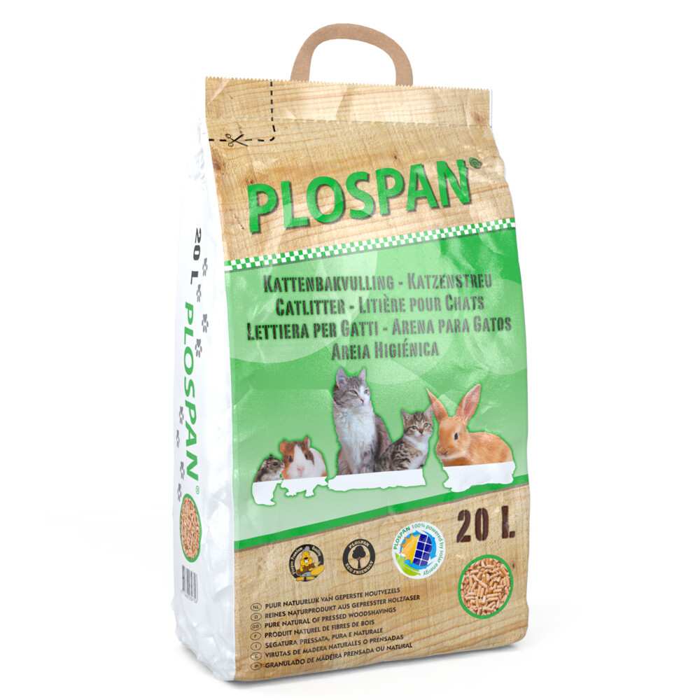 Plospan Kattenbakvulling 20 L