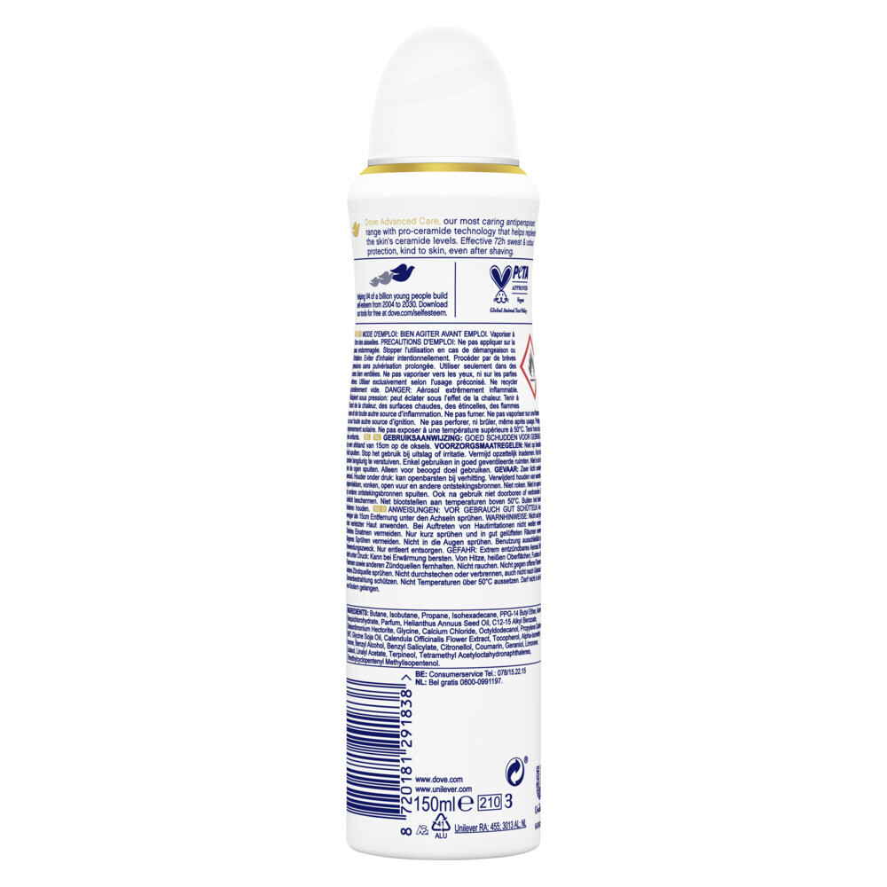 Dove Deodorant Spray Soft Feel 150 ml Plein.nl