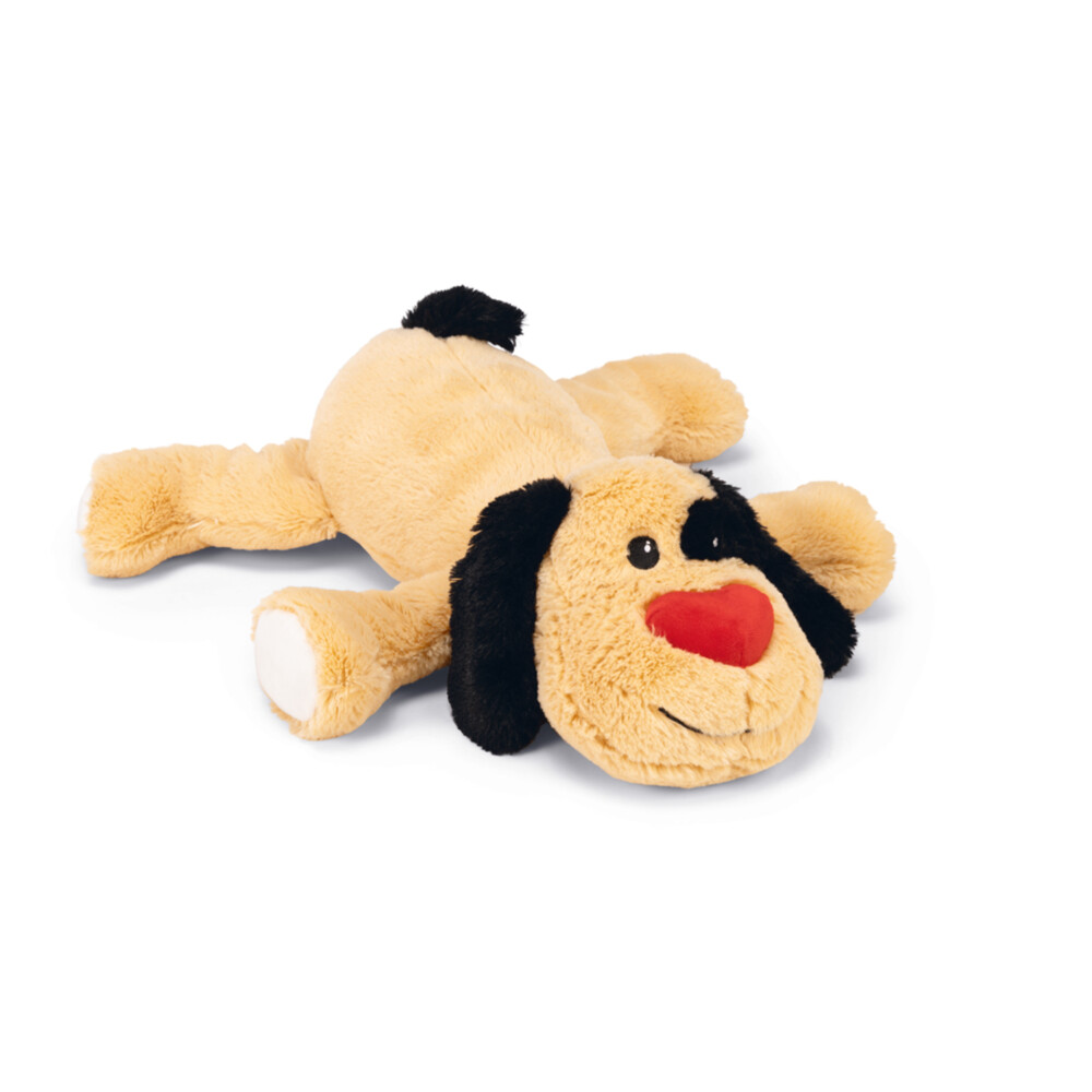 Beeztees xl-knuffel belle hondenspeelgoed pluche licht bruin 48x46x11 cm