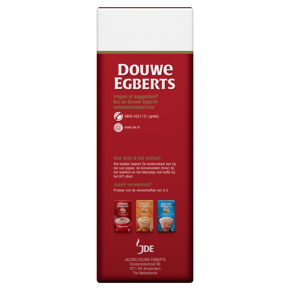 Douwe Egberts Aroma Rood Koffie Snelfilter Maling 500 Gr Plein Nl