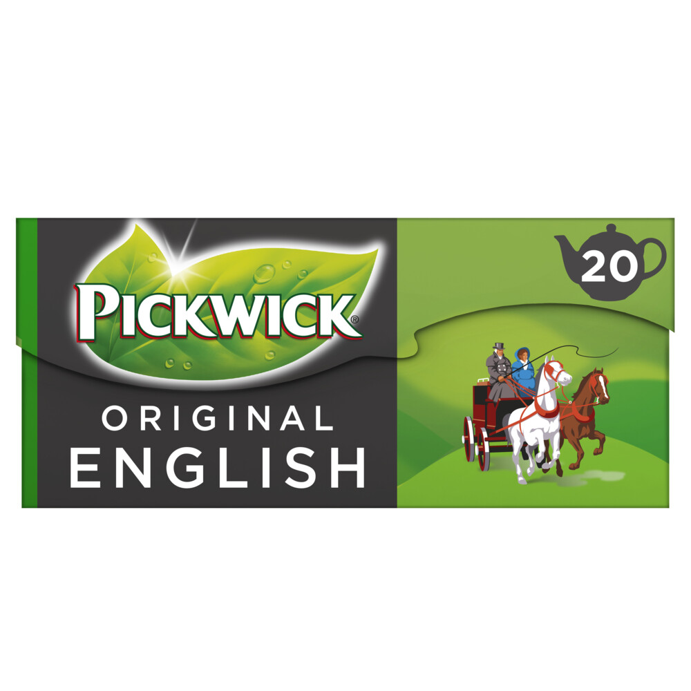 3x Pickwick Thee English Tea Blend 20x1 pot