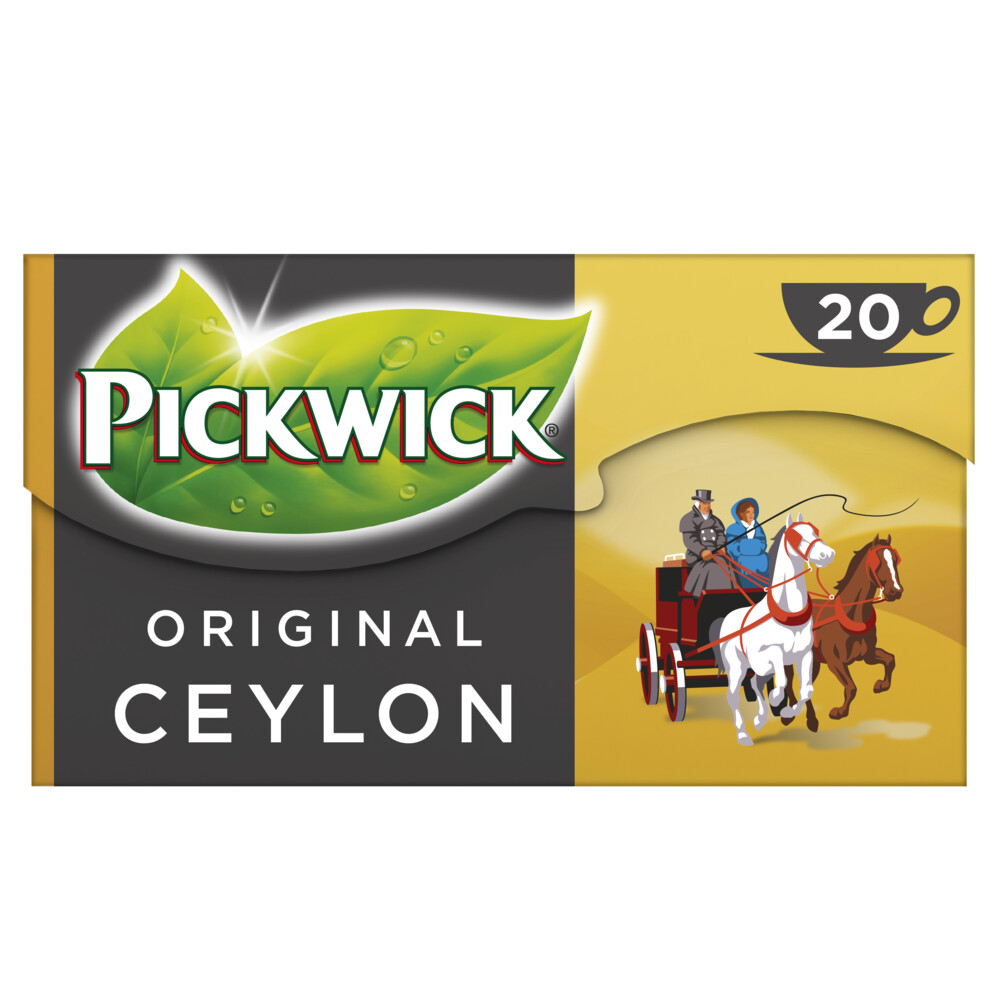 Pickwick Theezakjes Ceylon Tea Blend RA 20 stuks