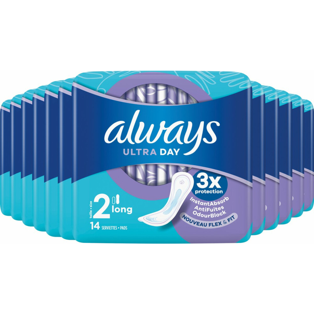 12x Always Maandverband Ultra Long 14 stuks