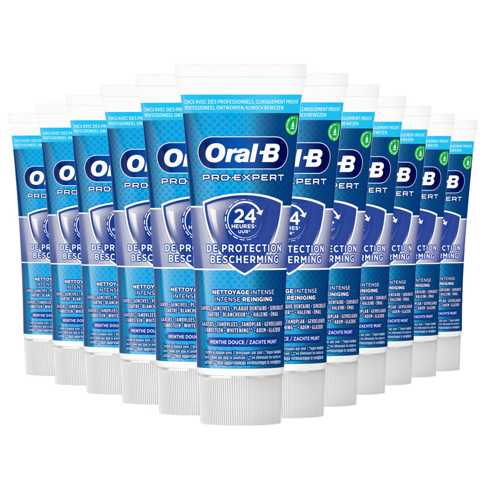 12x Oral-B Tandpasta Pro-Expert Intense Reiniging 75 ml