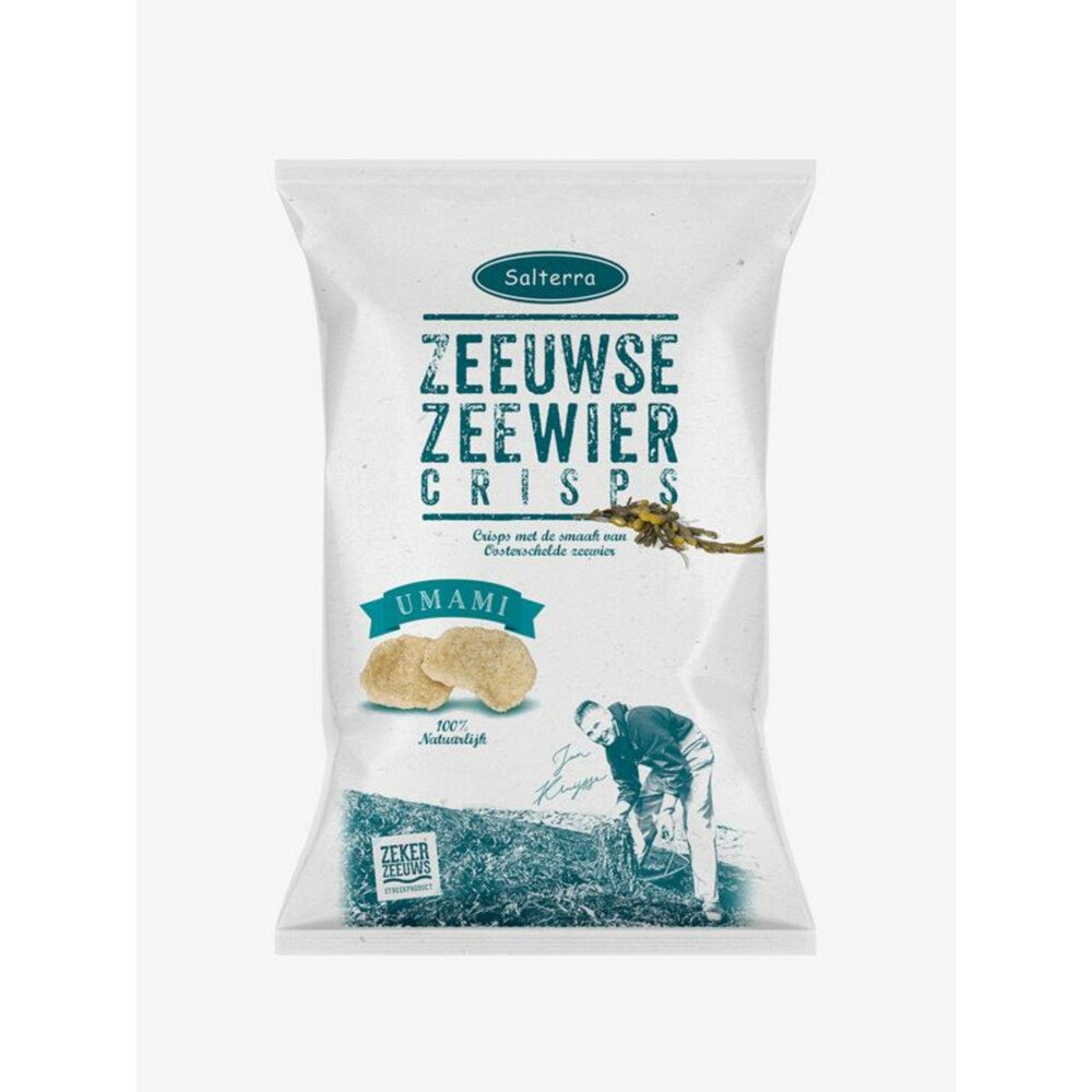 Salterra Zeeuws Zeewier Crisps 60 gr