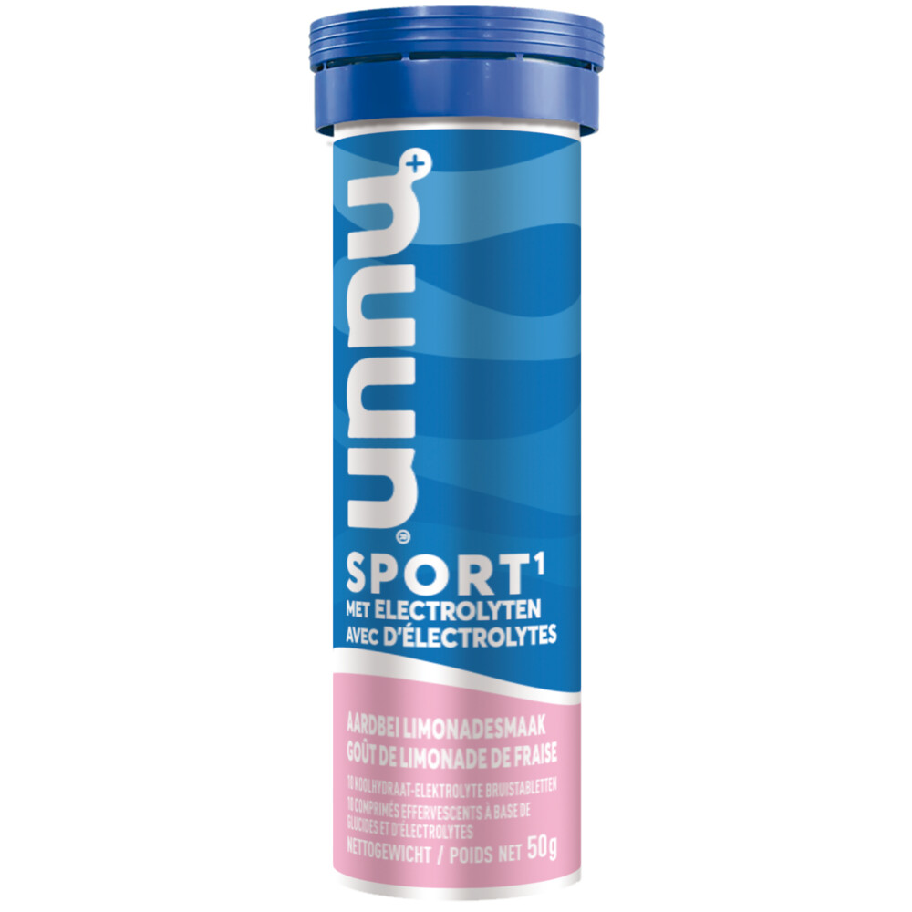 48x Nuun Sport Aardbei 10 bruistabletten