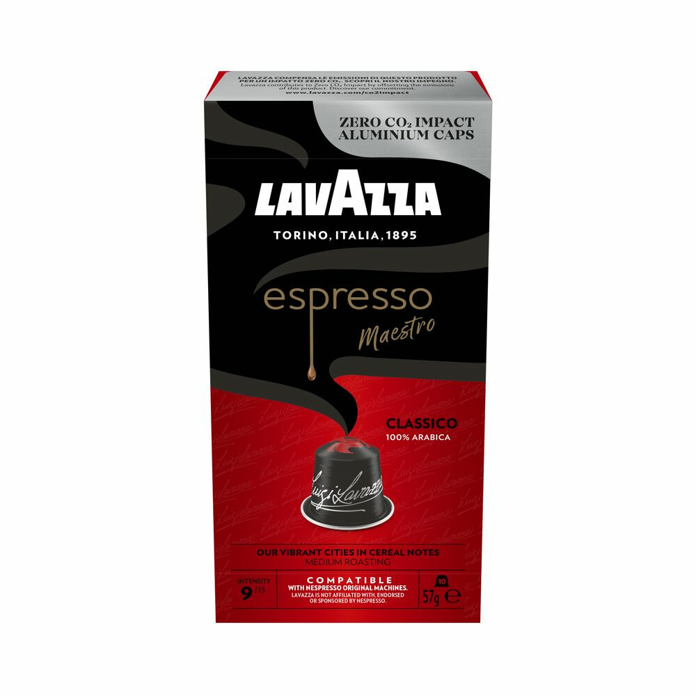 10x Lavazza Espresso Classic Koffiecups 10 stuks