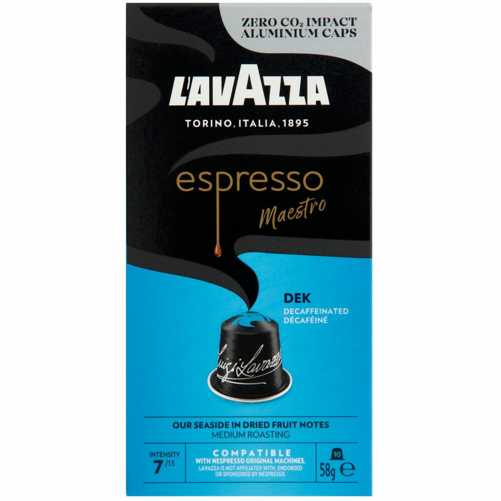 5x Lavazza Espresso Decafe Koffiecups 10 stuks
