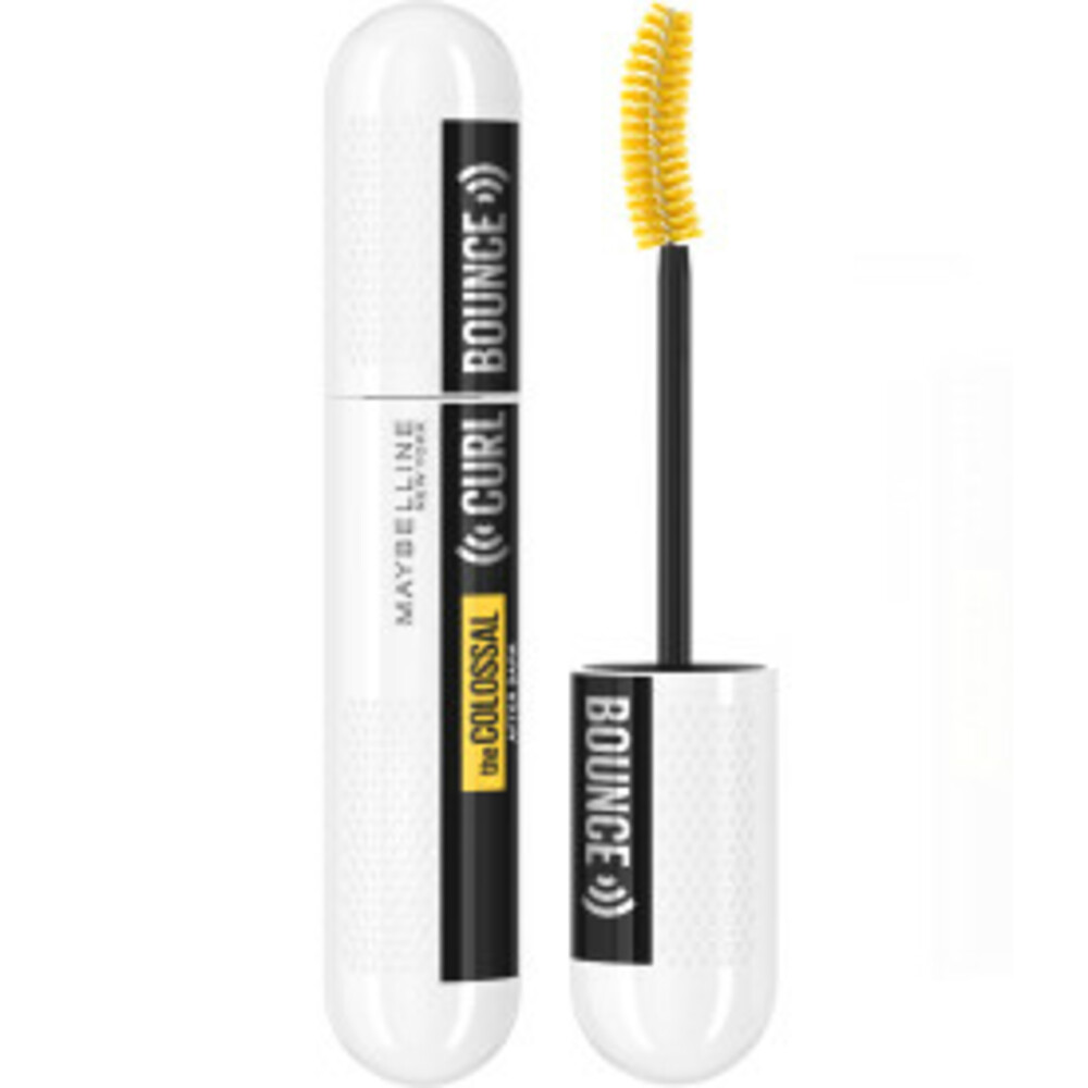 3x Maybelline Colossal Curl Bounce Mascara After Dark Black 10 ml aanbieding