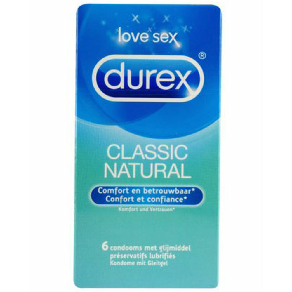 Durex Classic Natural 6 stuks
