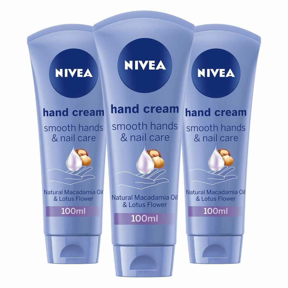 3x Nivea Zijdezachte Handcrème 100 ml