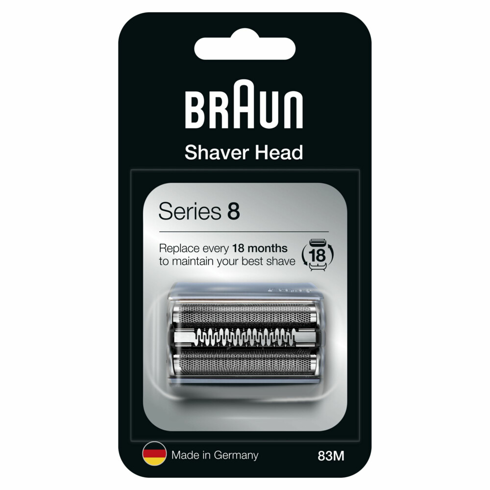 Braun vervangende scheerkop Braun 83M scheerkopcassette, compatibel met Series 8-scheerapparaten